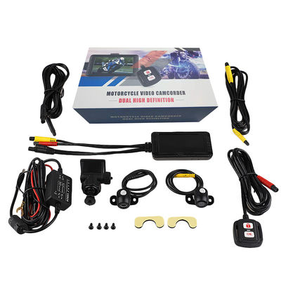 Quay vòng quay 180mAH MJPG 1080P Camera hành trình DVR xe máy