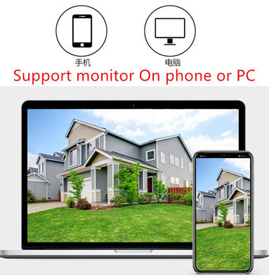 Camera IP WIFI IP66 12000mAh 0,75W có thể sạc lại bằng nhựa
