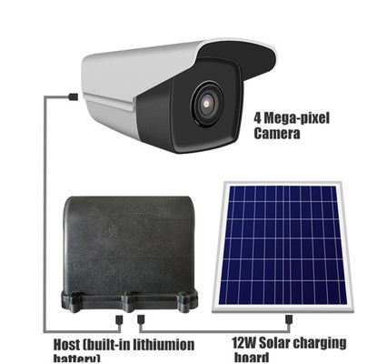 Bộ xử lý Wire Tower MTK6739 Camera năng lượng mặt trời 12W 4G 18000mah