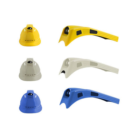 GPS WIFI Màu vàng ABS Mũ bảo hiểm Nón cứng Máy ảnh xây dựng cho ngành kỹ thuật