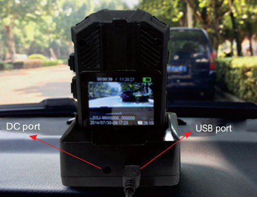 Camera thân cảnh sát 1080P QHD được tích hợp trong 32GB Ghi lại hình ảnh âm thanh video