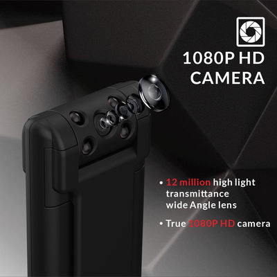 AVI 180 độ Flip Police Worn Camera 1080P 30fps Night Vision