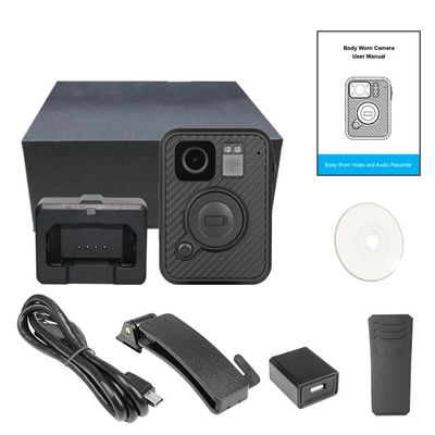 H.264 MP4 MPEG4 CMOS Police Worn Cameras Chống nước IP67 0.91 "LCD