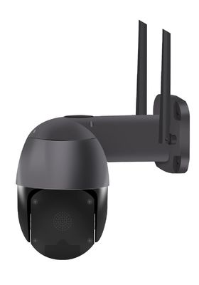 Bảng điều khiển năng lượng mặt trời WIFI PIR ngoài trời Camera an ninh mái vòm PTZ H265 Tuya HD