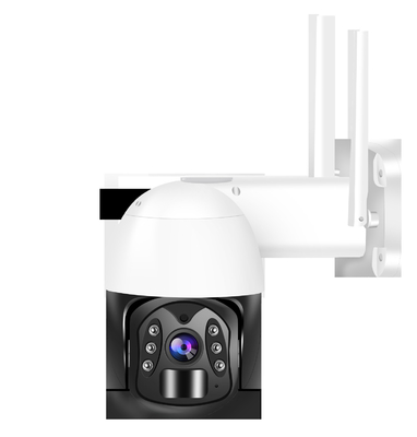 NTC Pin Lithium Dome Camera 4G PTZ Tầm nhìn ban đêm 2.0MP 200W 850nm Hồng ngoại
