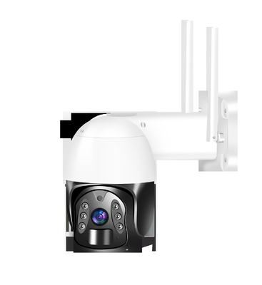 NTC Pin Lithium Dome Camera 4G PTZ Tầm nhìn ban đêm 2.0MP 200W 850nm Hồng ngoại