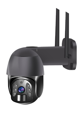 Phát hiện 4G PIR Camera an ninh PTZ ngoài trời Độ nét cao 8W