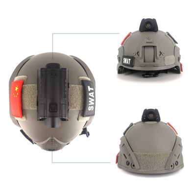 2.4GHz GPS Camera mũ bảo hiểm phát trực tiếp 3600mAh cho quân đội