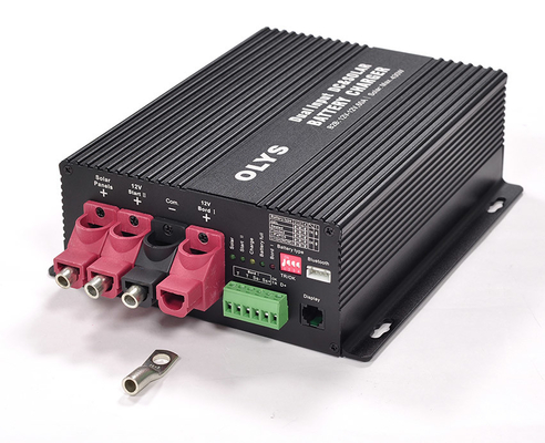 Đầu vào kép thông minh Bộ sạc pin tự động năng lượng mặt trời DC Bộ điều khiển sạc năng lượng mặt trời 12V MPPT