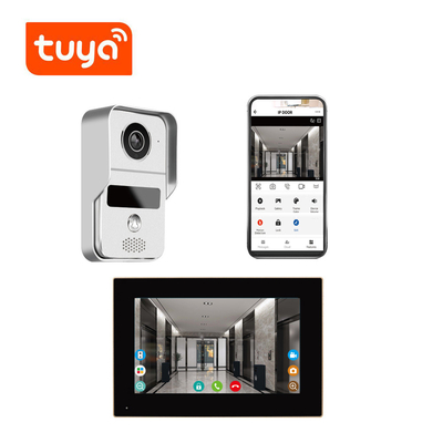 Màn hình 7 inch WIFI Video Chuông cửa Video Intercom 140 Góc ngang