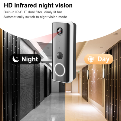 Máy ảnh chuông cửa có hình không dây 1080P WIFI Video Intercom với chuông