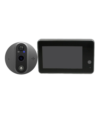 Chuông cửa có hình Wifi Peephole Công suất thấp với màn hình LCD độ nét cao 4,3 inch