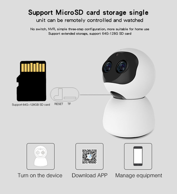 Camera giám sát PTZ hai chiều Camera liên lạc thoại 1080P PTZ WIFI