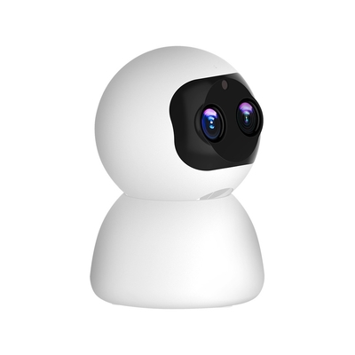 1080P WIFI Home Camera quan sát ống kính kép Nhận dạng khuôn mặt Ban đêm
