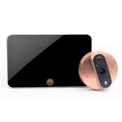 1080P Peephole WIFI Video Doorbell 5000mAH Pin IR CUT Công tắc tự động