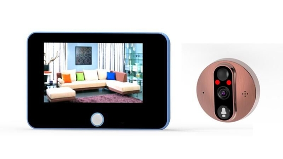 1080P Peephole WIFI Video Doorbell 5000mAH Pin IR CUT Công tắc tự động