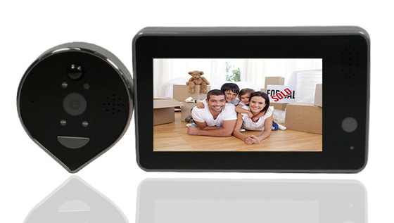 Wifi Peephole An ninh không dây Chuông cửa chịu thời tiết Góc rộng 160 độ