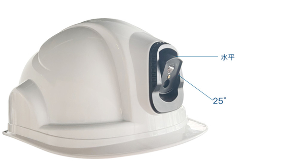 Máy ảnh mũ bảo hiểm an toàn 4G Phát trực tiếp Máy ảnh mũ bảo hiểm ngoài trời 2MP
