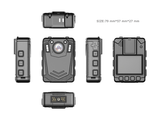 Body Cam Camera ẩn nhỏ LCD Màn hình màu độ phân giải cao Quay video
