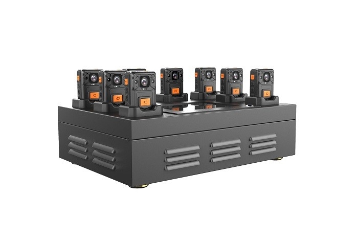 1x RJ45 Camera Docking Station Lưu trữ dữ liệu video An ninh trên máy ghi camera cơ thể