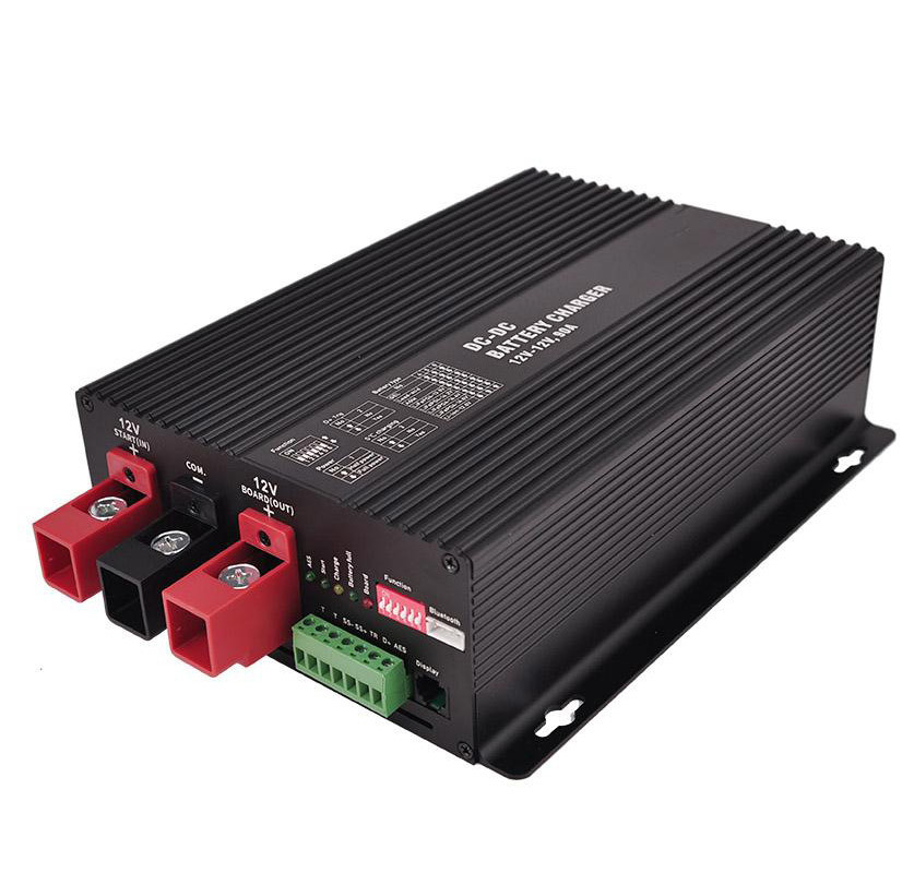 DC-DC Booster 12V 90A Bộ sạc pin hai chiều Bộ điều khiển cho RV Vehicle Yacht