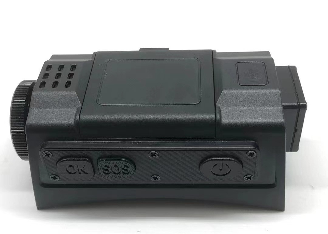 Camera mũ bảo vệ tầm nhìn ban đêm định dạng MP4 1080P với laser và khoảng cách tầm nhìn ban đêm 10M