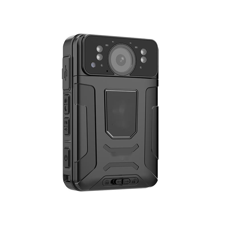 4G LTE WiFi GPS 64 Bit Quad Core Camera mặc cơ thể với đèn phía sau đèn báo động và thẻ nhớ 64G
