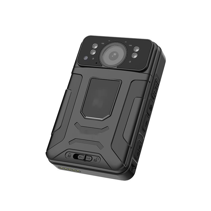 1080P Nhận dạng khuôn mặt Máy ảnh PTZ mặc cơ thể Hệ thống Android IP66 Máy ảnh cảnh sát chống nước với đèn LED
