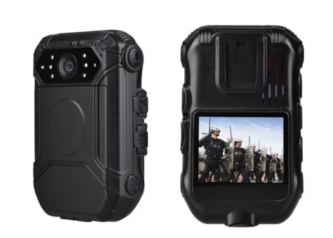 Camera mặc cơ thể cảnh sát 13MP Night Vision với góc rộng 120 ° và chống nước IP66