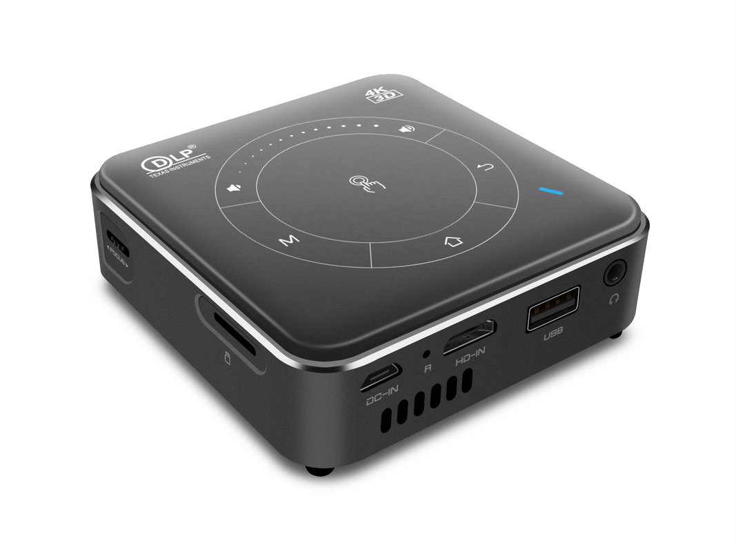 Màn hình lớn Nhà hát nhà DLP Projector 1-5m Khoảng cách chiếu cho giải trí nhập vai
