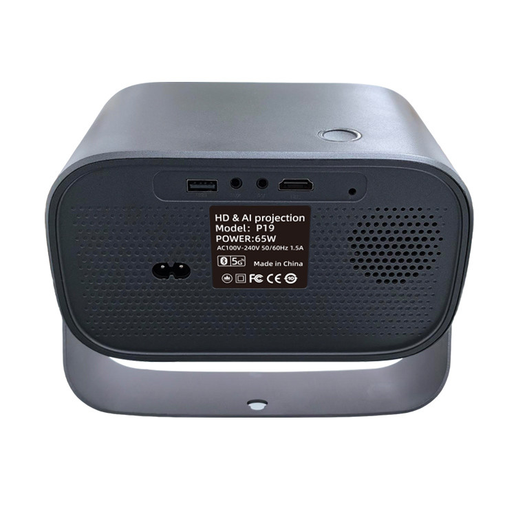 2.69inch 720P LCD Mini Projector cầm tay với WIFI6 2.4G/5G 802.11a/b/g/n/ac/ax và Advanced Light Luminance 220ANSI Lumens