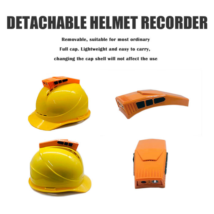 Split 4G Multi-Function Mini Portable Helmet Camera 1080P 30fps/720 30fps định dạng MP4 Tỷ lệ tín hiệu đến tiếng ồn 42db AGC OFF