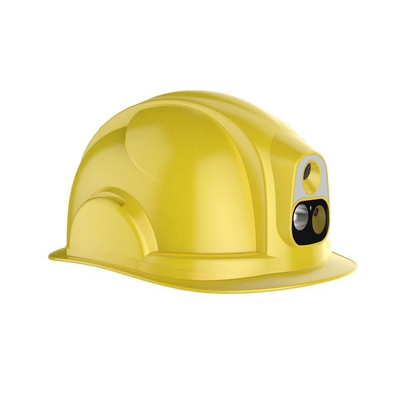 Gắn 4G GPS theo dõi Hardhat cho Xưởng Xây dựng Phạm vi tập trung 0,5m đến vô hạn -20 ° C đến 60 ° C