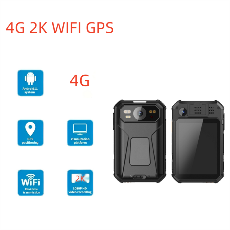 4G Wifi PTT Video Audio Communication Talk Command GPS trực tiếp ghi hình