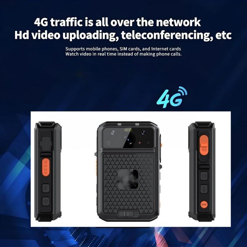 4G Live Streaming video cctv camera audio talk for security law enforcement