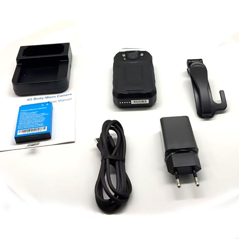 WiFi Android 12 Camera đeo trên cơ thể Hệ thống VMS SIM 4G