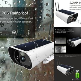 Camera an ninh Wifi năng lượng mặt trời 4G 1080P 2 Mega Pixels Tầm nhìn ban đêm với chức năng hồng ngoại