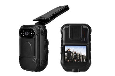 Máy ảnh đeo trên cơ thể 1080P GPS Playback 140 Góc rộng Máy quay cảnh sát tầm nhìn ban đêm