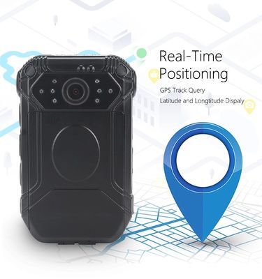 Hệ thống Android Máy quay video cảnh sát 4G 3G WIFI Video trực tiếp Điều khiển từ xa Màn hình cảm ứng 2 inch