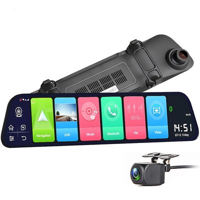 Android 8.1 Xe hơi DVR 1080P Định vị GPS Máy quay ADAS 800mah