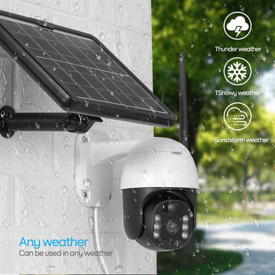 Hệ thống an ninh Camera ngoài trời năng lượng mặt trời 4G Camera IP66 chống nước cho sân sau