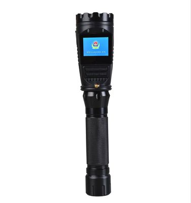 Máy ảnh đeo tay cầm tay có đèn pin DVR LED 30M Máy ảnh cơ thể cảnh sát