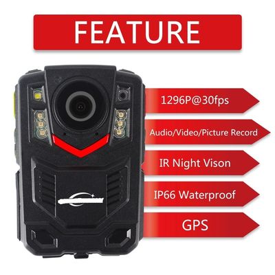 Máy quay video cảnh sát gắn trên cơ thể có chức năng GPS